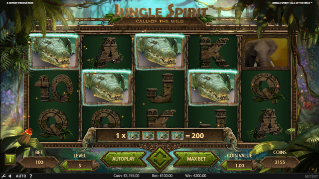 Игровой интерфейс Jungle Spirit: Call Of The Wild 7