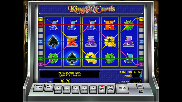Характеристики слота King Of Cards 5