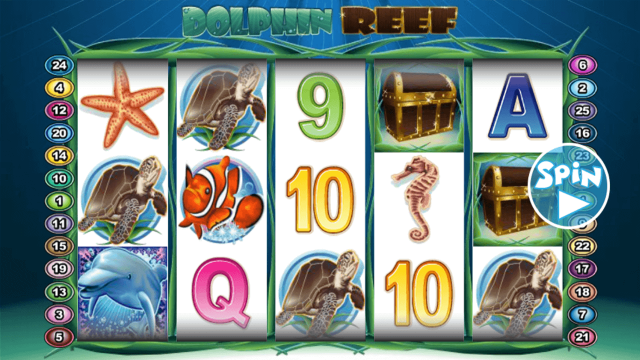 Бонусная игра Dolphin Reef 1